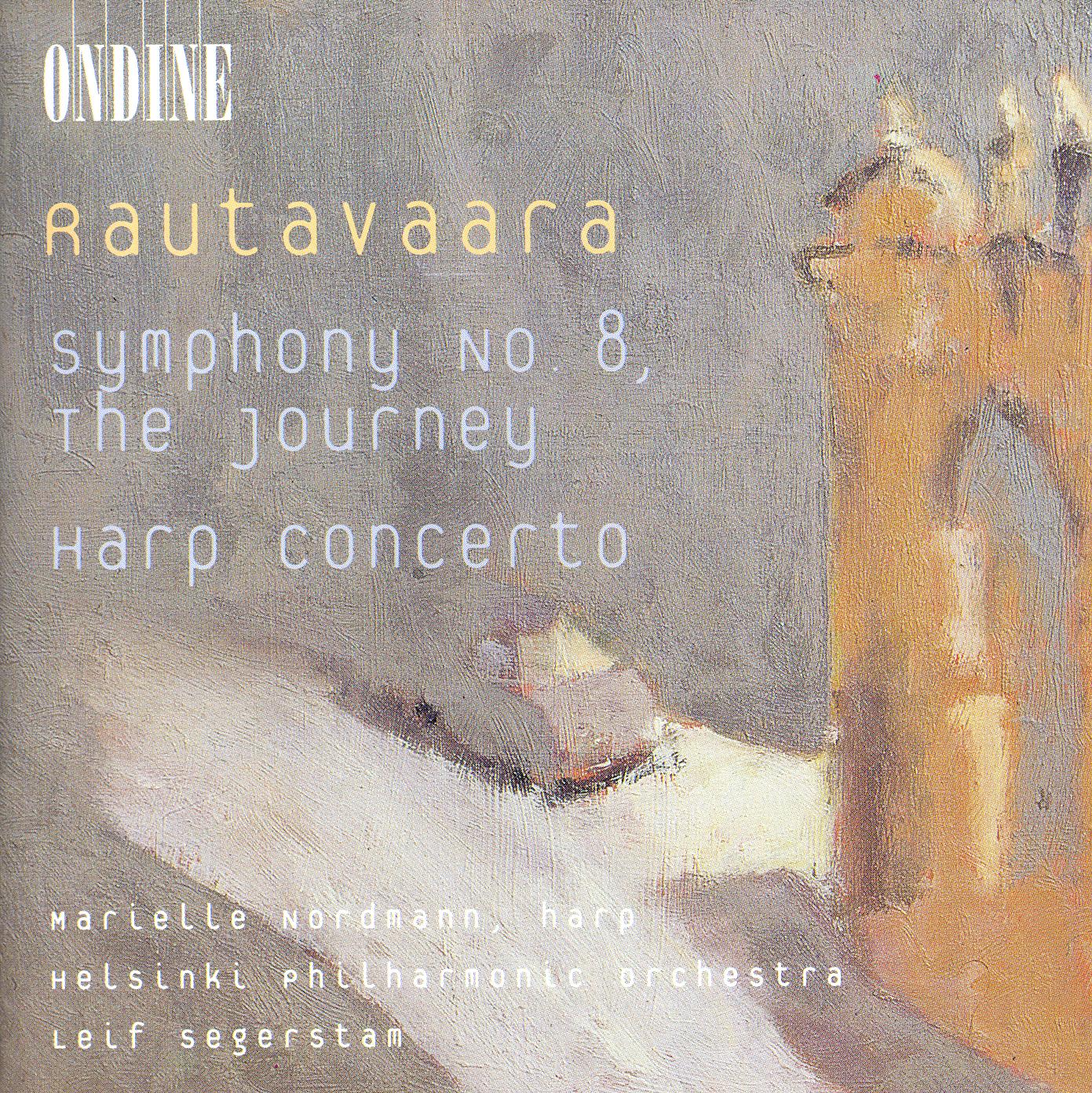 CD cover of Symphony 8 by Rautavaara from Leif Segerstam and the Helsinki Philharmonic Orchestra on Ondine