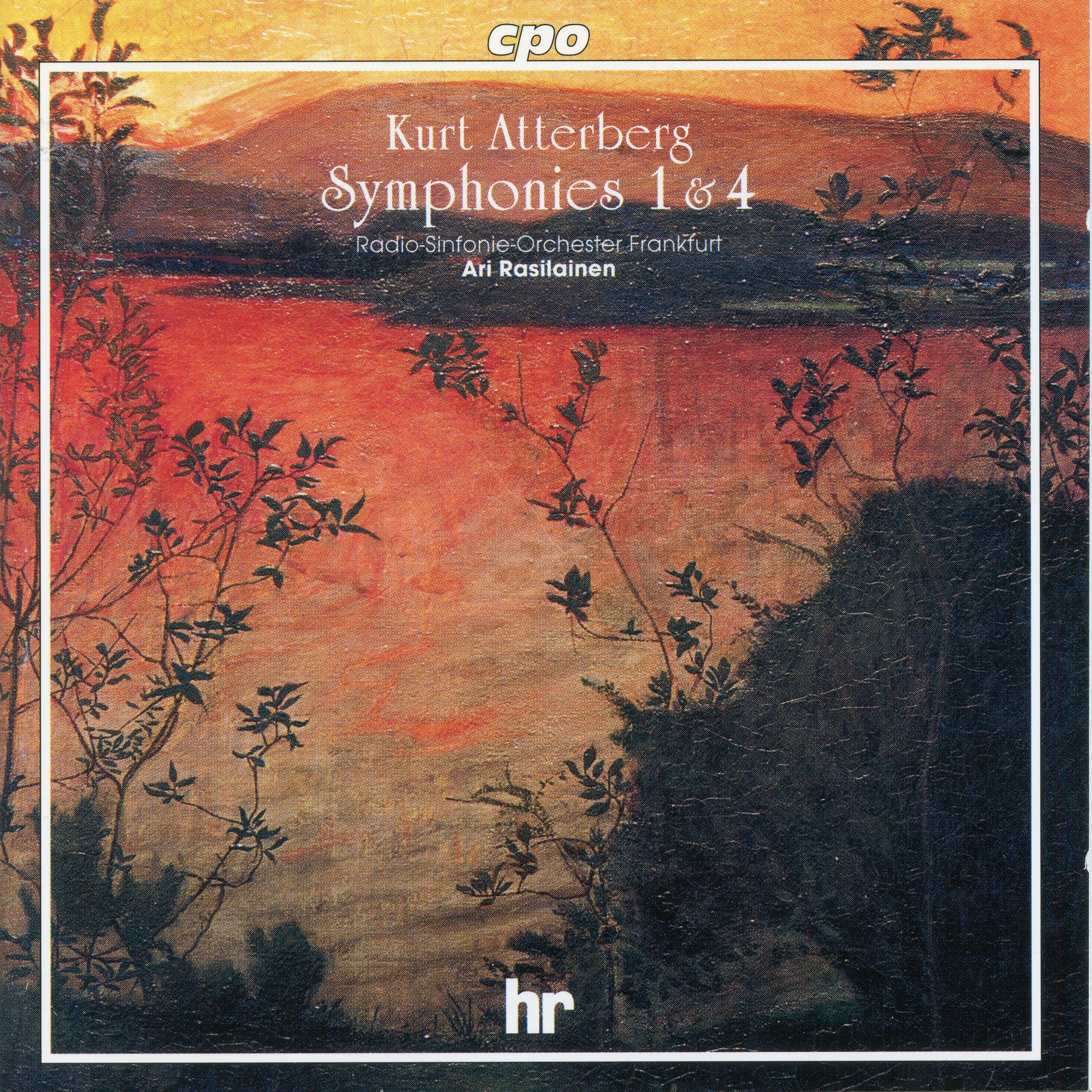 CD cover of Symphony 1 by Kurt Atterberg from Ari Rasilainen and the Frankfurt Radio Symphony Orchestra on CPO