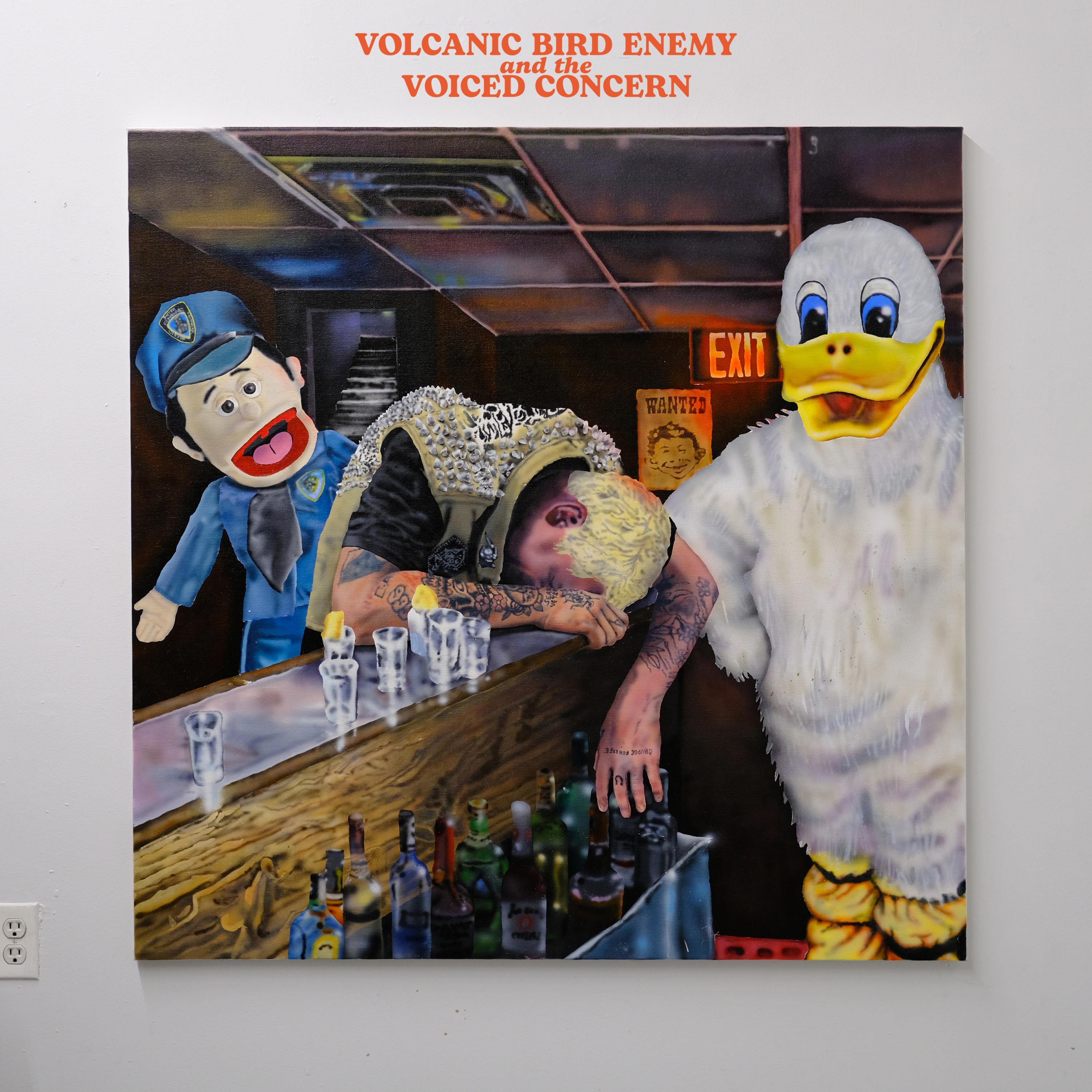 album cover for Volcanic Bird Enemy and the Voiced Concern