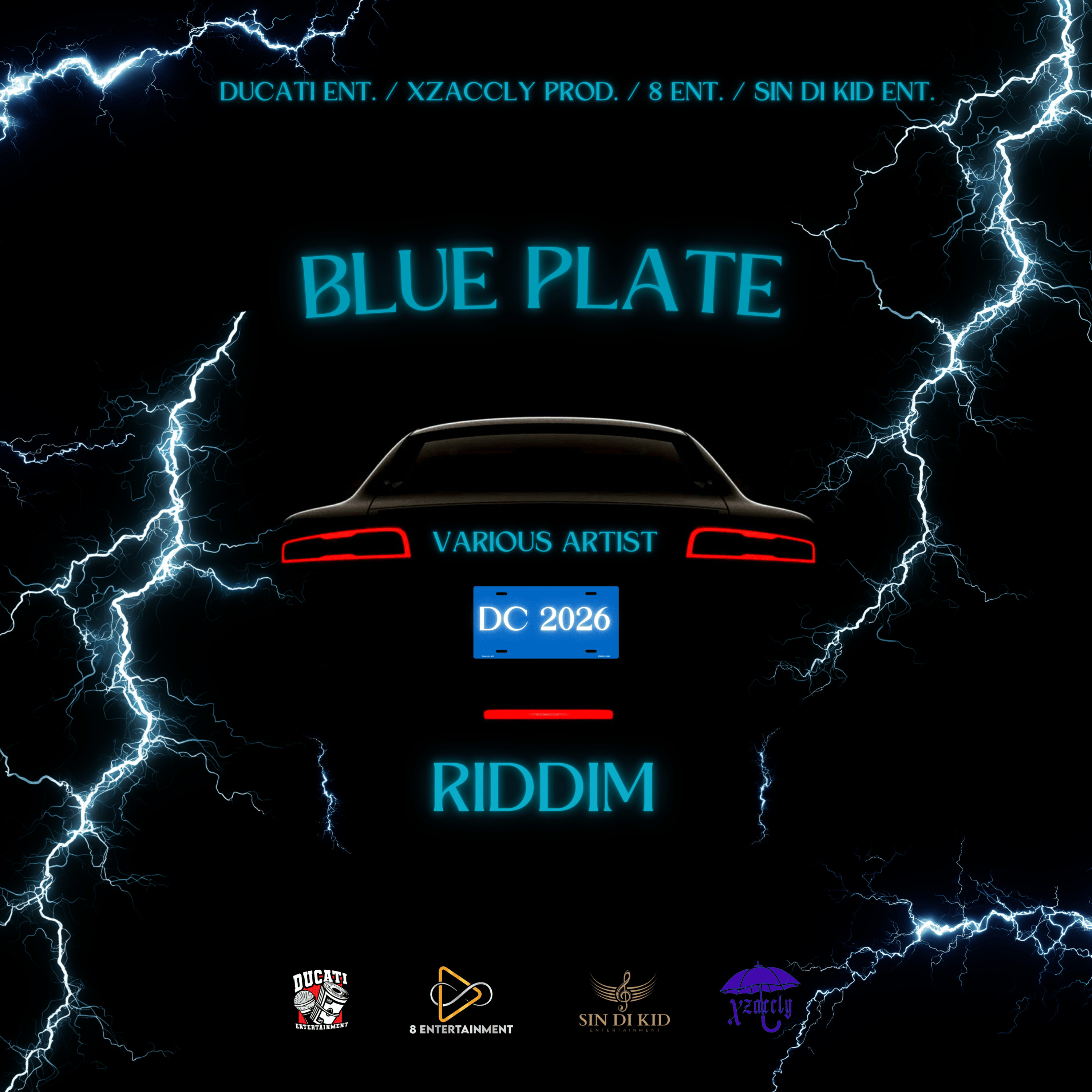 Blue Plate Riddim - (Ducati, Xzaccly, 8 Ent &amp; Sin Di Kid) 2026
