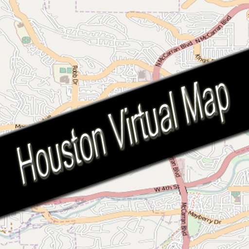 Houston, Texas Virtual Map