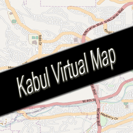 Kabul, Afghanistan Virtual Map