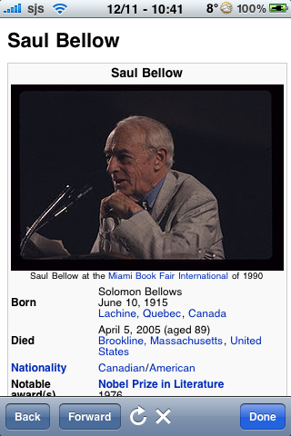 Saul Bellow Quotes image #1