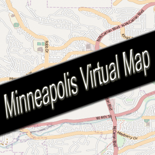 Minneapolis, Minnesota Virtual Map