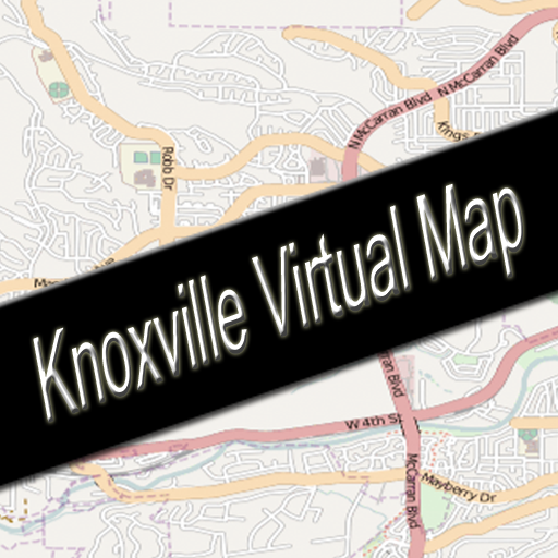 Knoxville, Tennessee Virtual Map