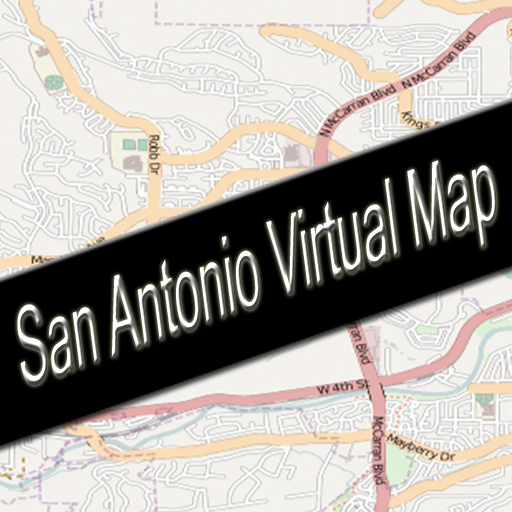 San Antonio, Texas Virtual Map