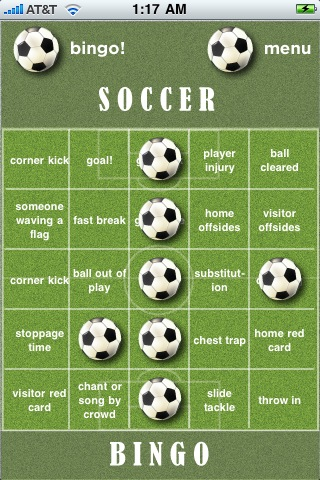 App Shopper: Soccer Bingo (Games)