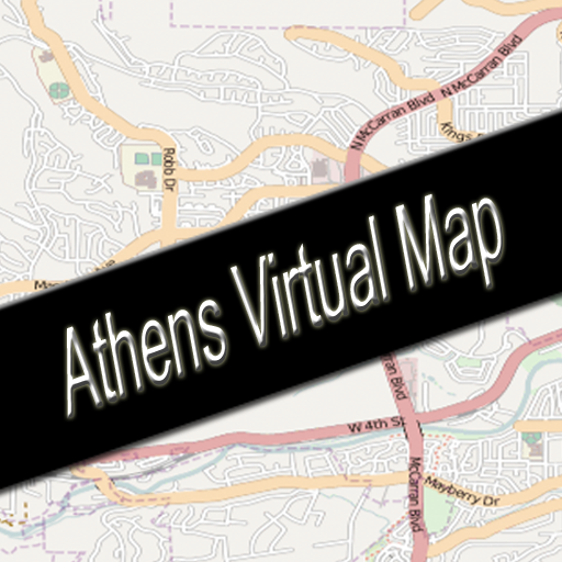 Athens, Georgia Virtual Map