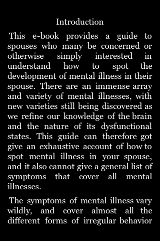 Spotting Mental Illness in Your Spouse image #1