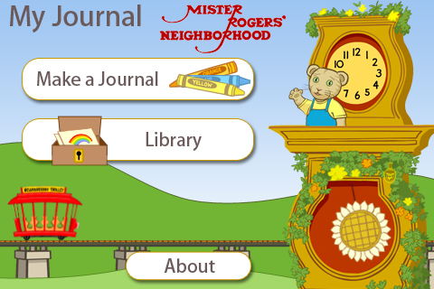 Mister Rogers Make a Journal for Preschoolers screenshot 1