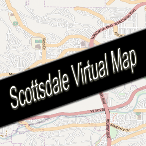 Scottsdale, Arizona Virtual Map