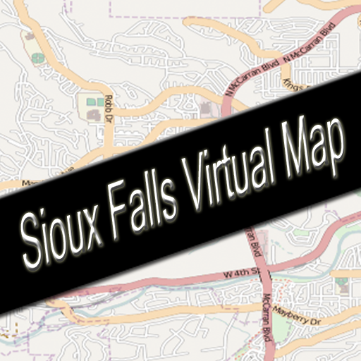 Sioux Falls, South Dakota Virtual Map