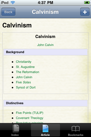 Calvinism Study Guide image #1