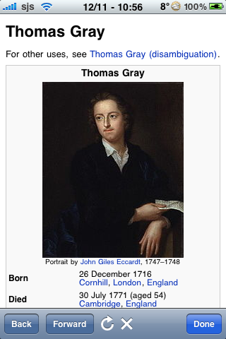 Thomas Gray Quotes image #1