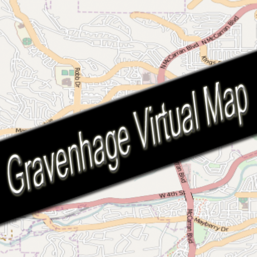 Gravenhage (The Hague), Netherlands Virtual Map