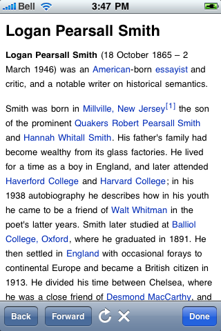 Logan Pearsall Smith Quotes image #1