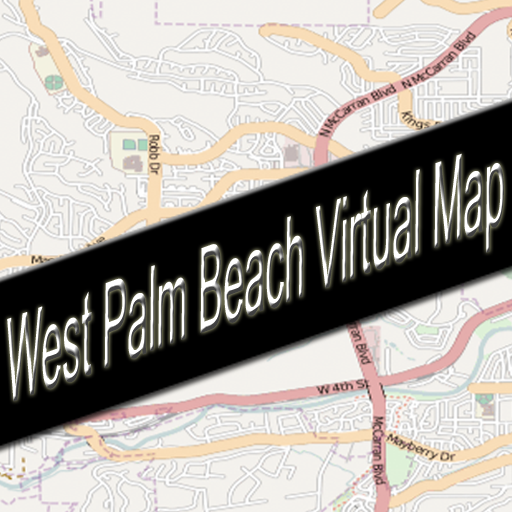 West Palm Beach, Florida Virtual Map