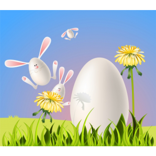 Easter Bunny Slide Puzzle icon