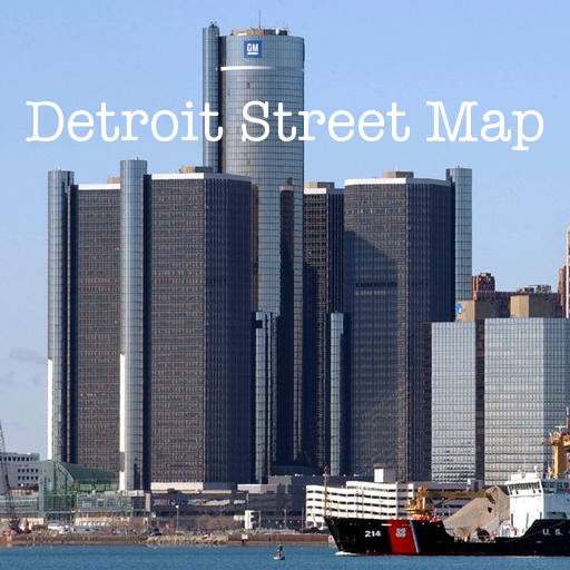 Detroit Offline Street Map & Address Finder