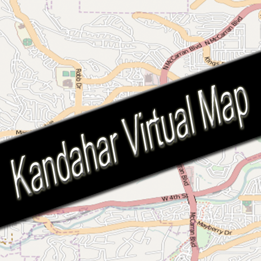 Kandahar, Afghanistan Virtual Map