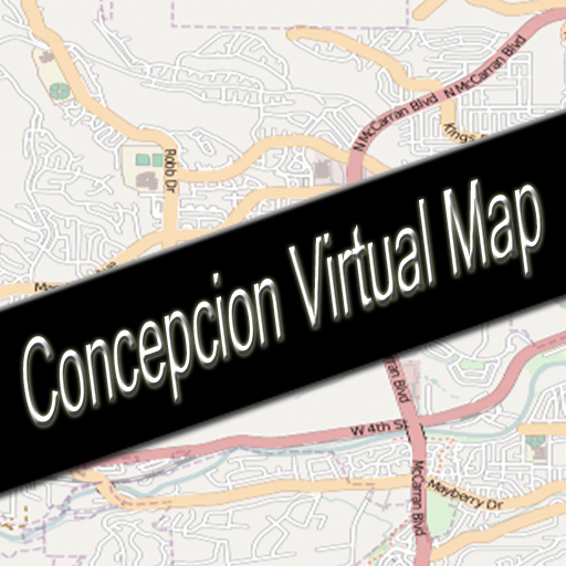 Concepcion, Chile Virtual Map