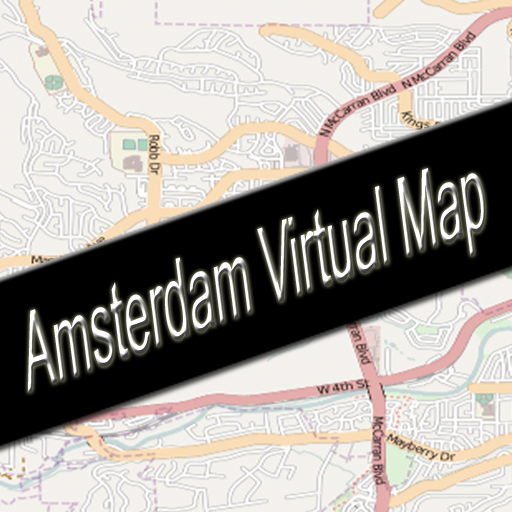 Amsterdam, Netherlands Virtual Map