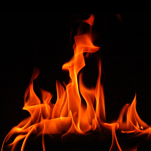 A Burning Hot Fireplace HD