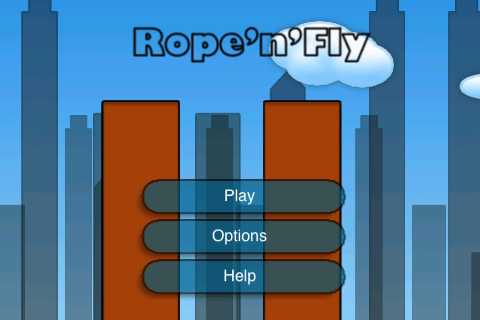 Rope'n'Fly Lite screenshot 1