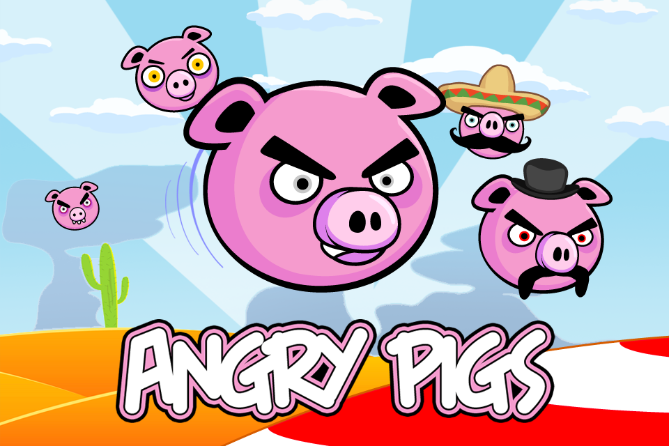 angry pigs game