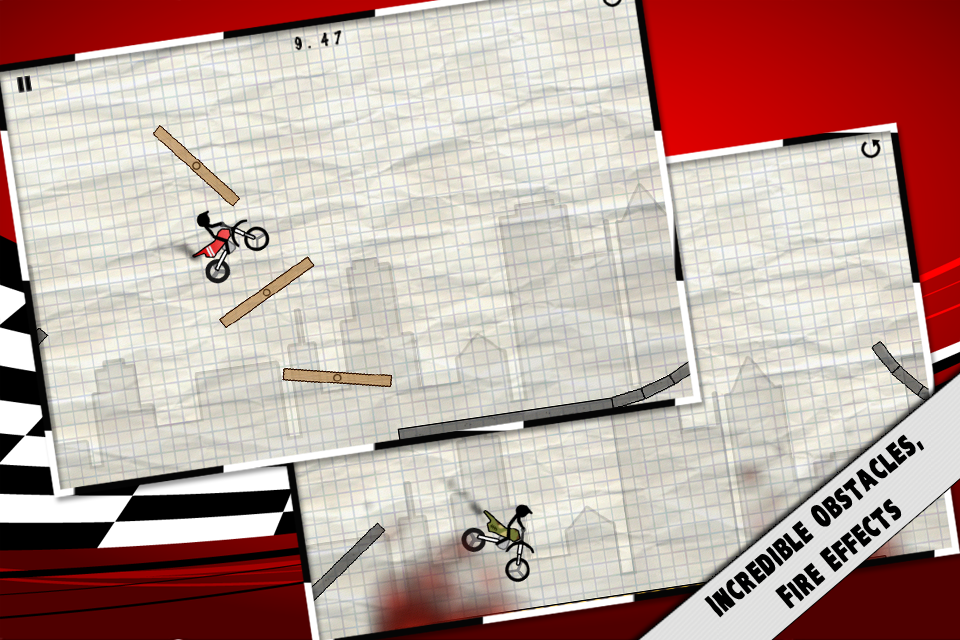 Stick Stunt Biker - Ignition! screenshot 4