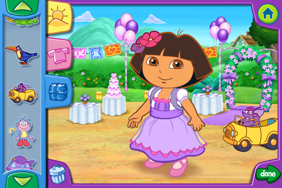 App Shopper: Dora's Dress-Up Adventures (Games)