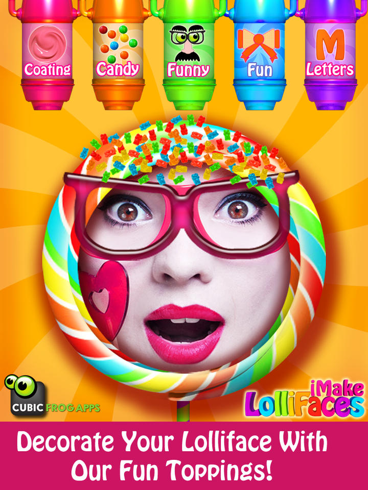 iMake Photo Lollipops- Photo Lollipop Maker by Cubic Frog Apps - AppRecs