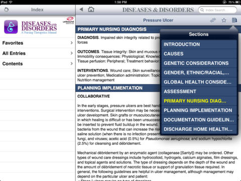 Diseases and Disorders screenshot 8