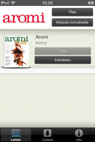 Aromi - náhled