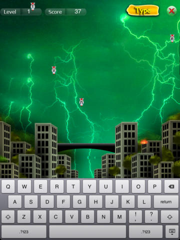 Typing Class for iPad (Games) screenshot 1