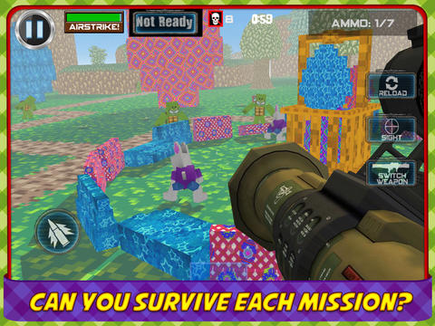 Easter Bunny Egg Defense Games screenshot 5