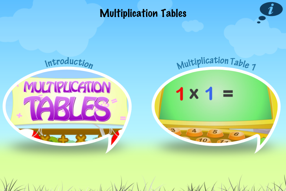 Appu's Multiplication Tables Education Entertainment free app for ...