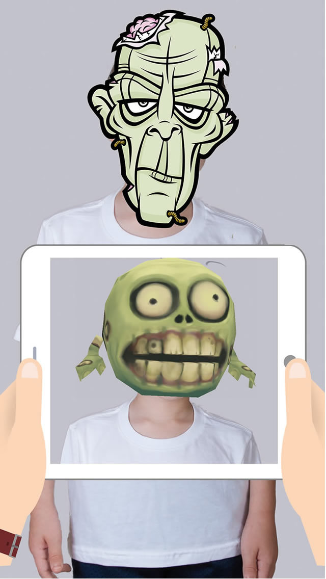 3D Monster Masks screenshot 2