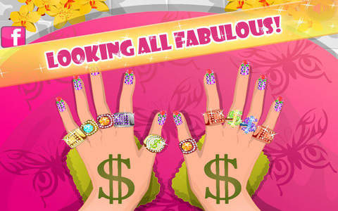 Diamond Nail Polish Manicure - náhled