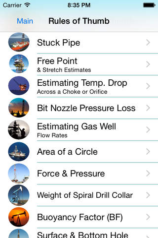 OilField Formulas for iHandy Calc. - náhled