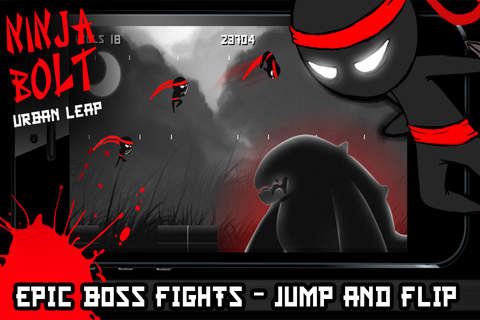` Ninja Bolt Urban Leap - Sprint, Slice, Dice, Run - náhled