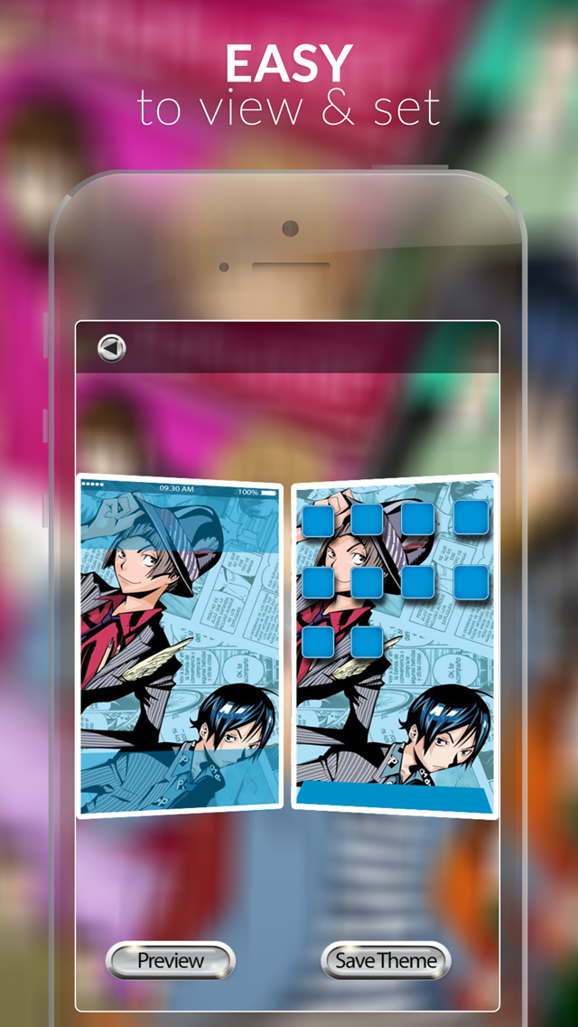 Manga & Anime Gallery : HD Wallpaper Themes and Backgrounds For Bakuman Style screenshot 3