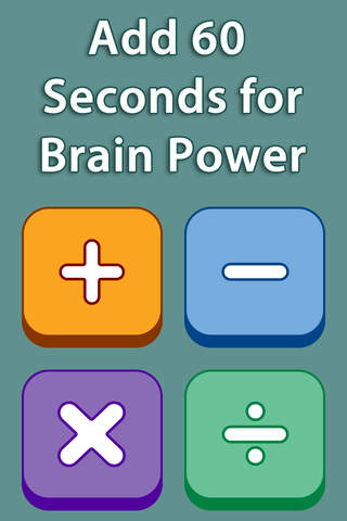 Add 60 Seconds for Brain Power - Subtraction Lite  - náhled