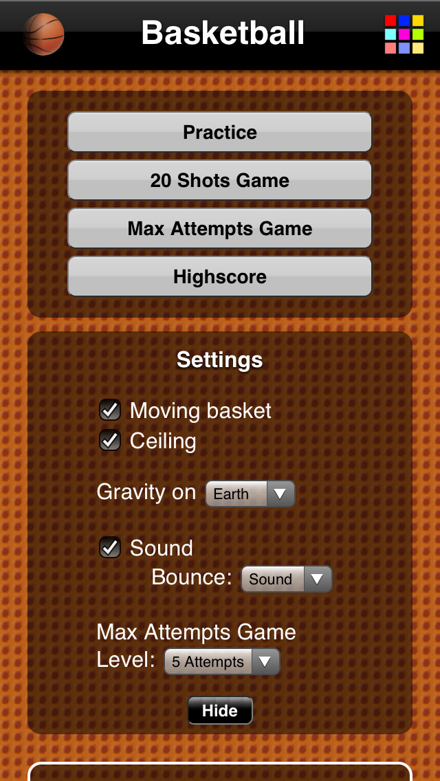 Basketball Game screenshot 4