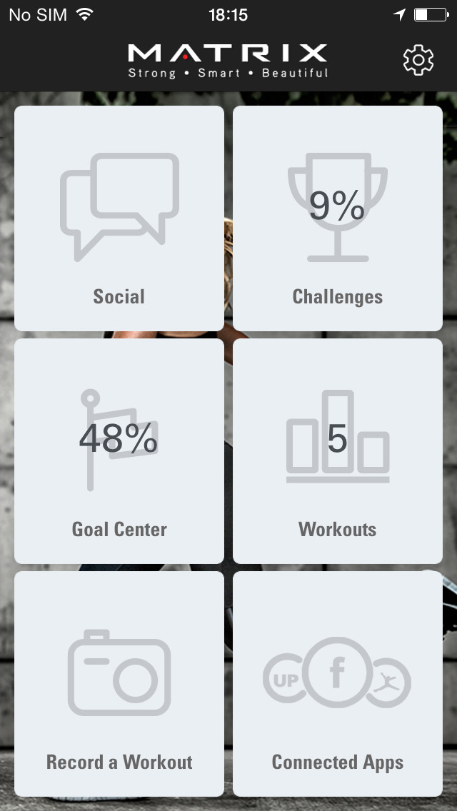 Matrix Fitness Workout Tracking Apps