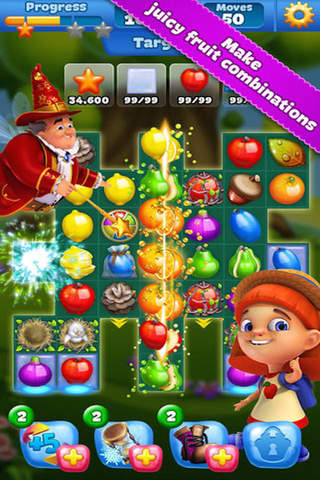 Fruit Charm Mania - 3 match puzzle jelly boom game - náhled