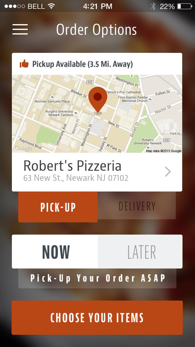 Robert's Pizzeria screenshot 2