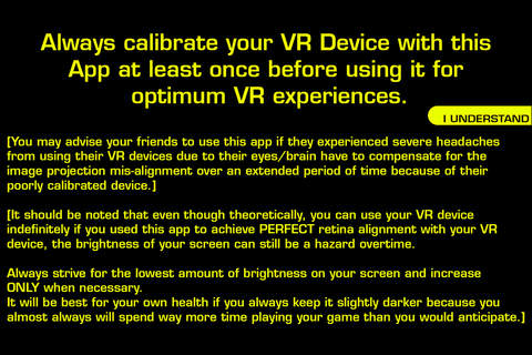VR Calibration Tool - náhled