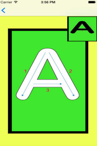 Abc Tracer Lte Flashcard Game With Coloring 123 Dr - náhled