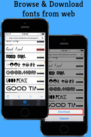 Font Installer - Install any font - náhled
